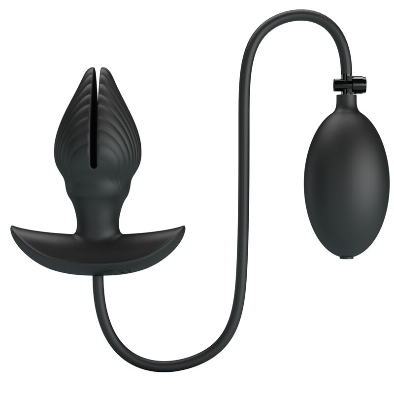 pretty love plug anal con bomba de agua adaptadora