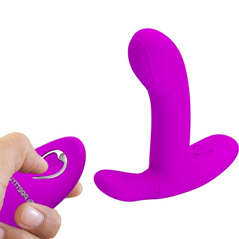 PRETTY LOVE - GERI MASAJEADOR CLITORIS CONTROL REMOTO ROSA - immagine 5