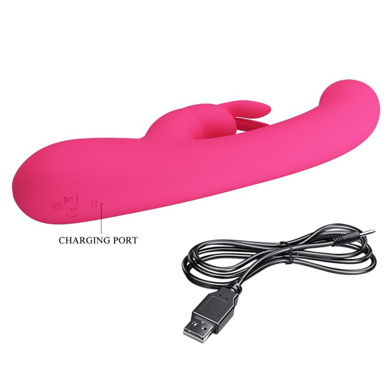 PRETTY LOVE - LAMAR VIBRADOR RABBIT & PUNTO G ROSA - immagine 6