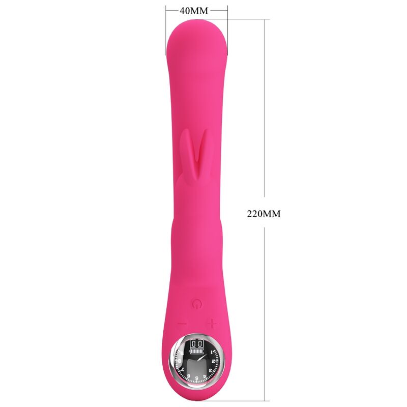 PRETTY LOVE - LAMAR VIBRADOR RABBIT & PUNTO G ROSA - immagine 8