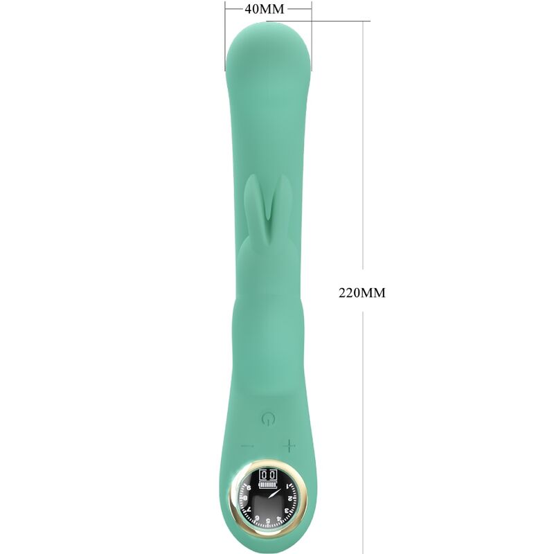 PRETTY LOVE - VIBRATORE LAMAR RABBIT E PUNTO G VERDE - immagine 7