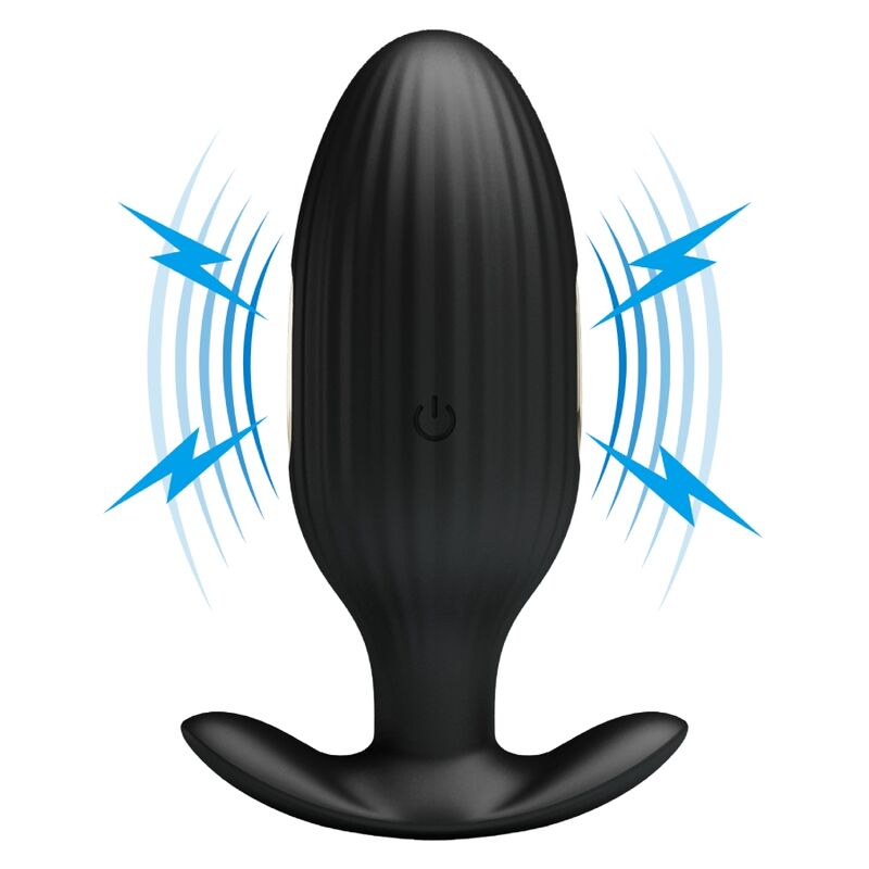 PRETTY LOVE - PLUG ANALE CONTROLLATO DA APP JEFFERSON NERO - immagine 5