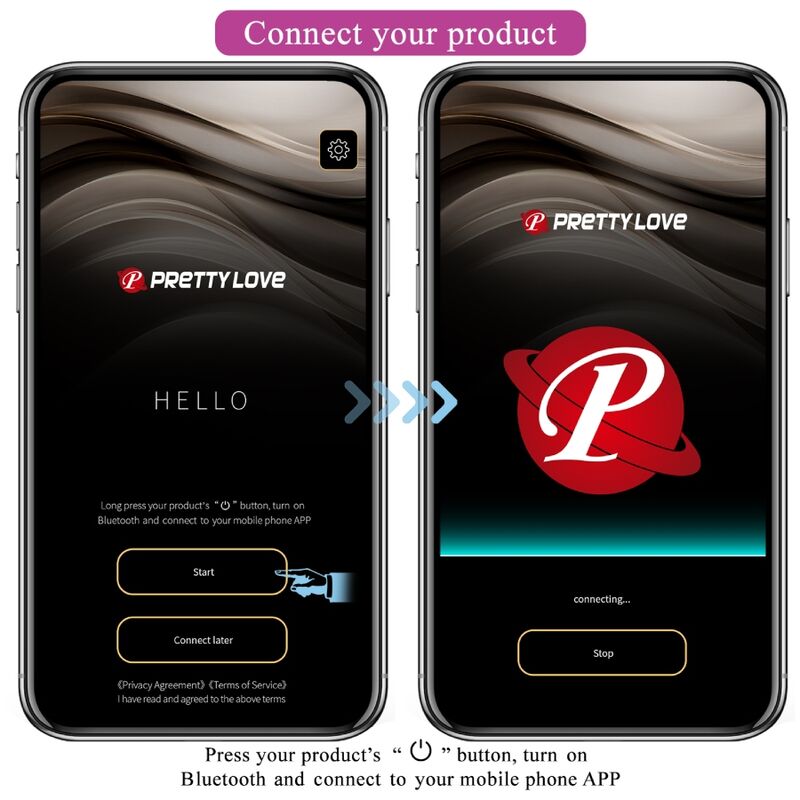 PRETTY LOVE - PLUG ANALE CONTROLLATO DA APP JEFFERSON NERO - immagine 8