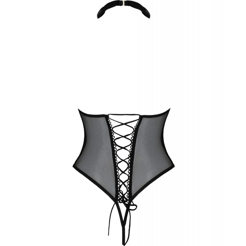 PASSIONE - TRISHA OPEN BODY NERO S/M - immagine 3