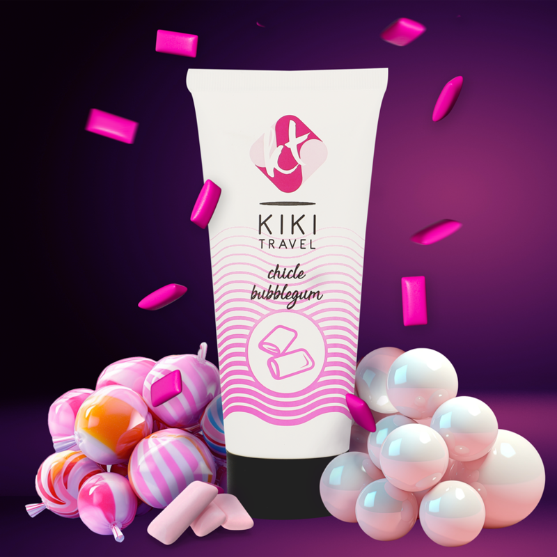 KIKÍ TRAVEL - FRAGOLA GUM LUBRIFICANTE 50 ML - immagine 7
