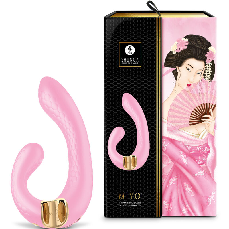SHUNGA - MIYO MASAJEADOR INTIMO ROSA - immagine 4