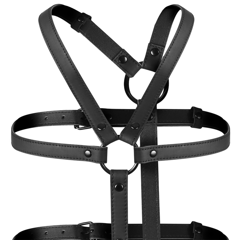 FETISH SUBMISSIVE BONDAGE - IMBRACATURA REGOLABILE TORSO E BRACCIA - immagine 4
