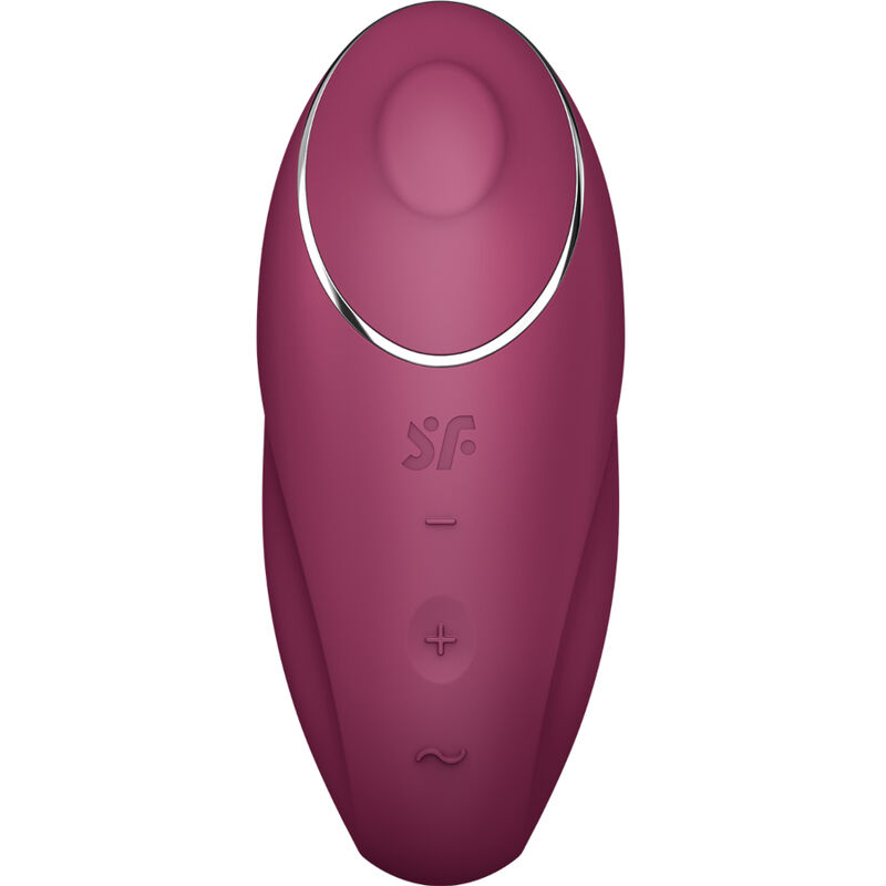 SATISFYER - TAP & CLIMAX 1 VIBRADOR LAY-ON ROJO - immagine 2