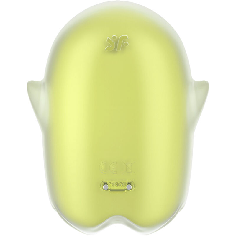 SATISFYER - GLOWING GHOST AIR PULSE & VIBRADOR AMARILLO - immagine 4