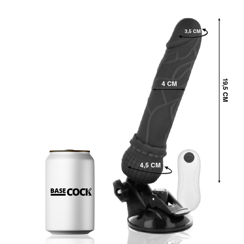 basecock vibrador realÍstico control remoto natural 19.5 cm o 4 cm basecock vibrador realÍstico control remoto natural 19.5 cm o 4 cm