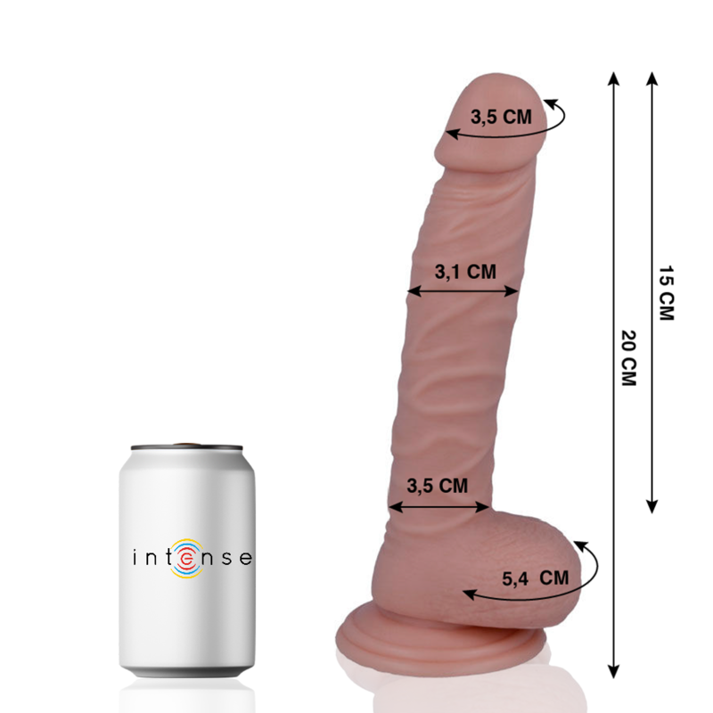 MR INTENSE - 19 REALISTIC PENIS 20 CM -O- 3.1 CM - immagine 5