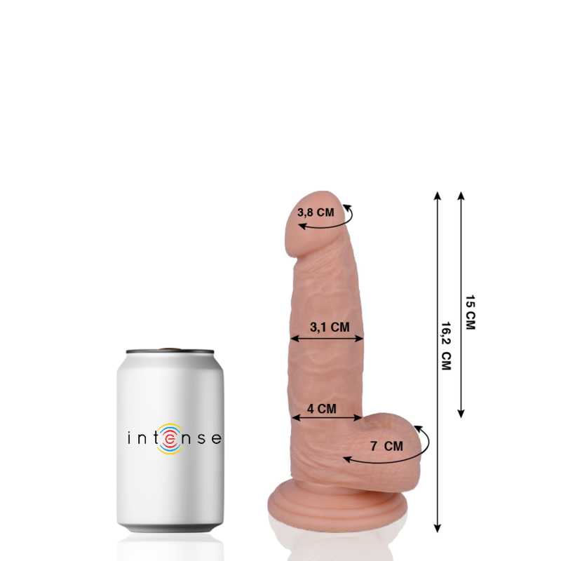 MR INTENSE - 4 PENE REALISTICO 16.2 CM -O- 3.1 CM - immagine 6