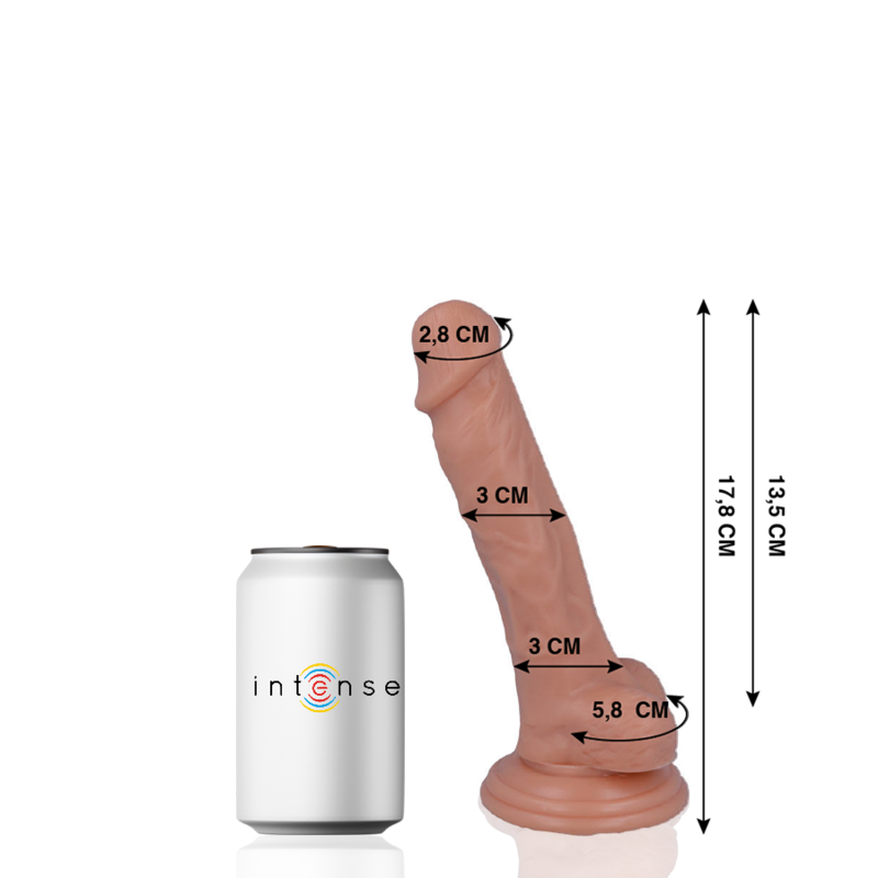 MR INTENSE - 9 PENE REALISTICO 17.8 CM -O- 3 CM - immagine 7