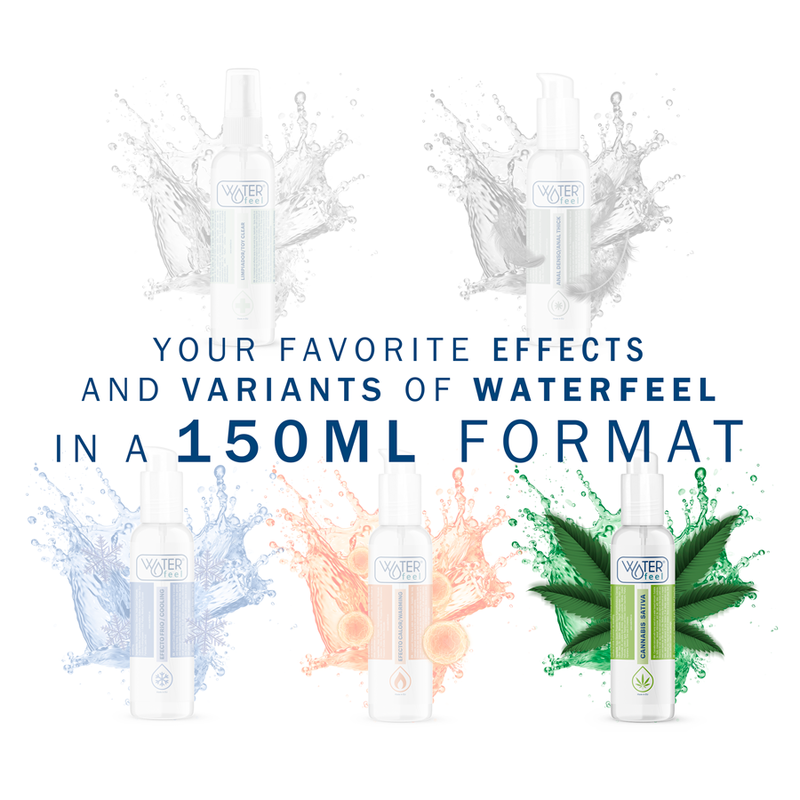 WATERFEEL - LUBRIFICANTE ALLA CANNABIS 150 ML - immagine 6