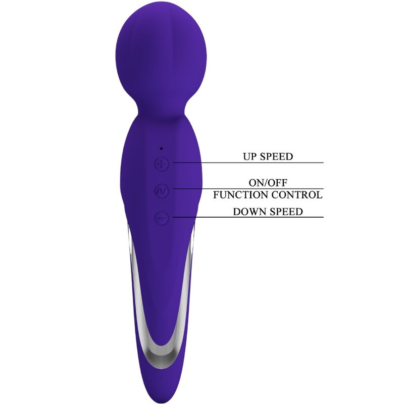 PRETTY LOVE - WALTER VIBRADOR WAND VIOLETA - immagine 4