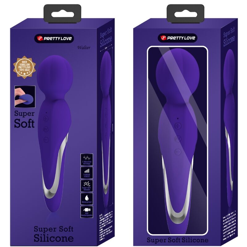 PRETTY LOVE - WALTER VIBRADOR WAND VIOLETA - immagine 3