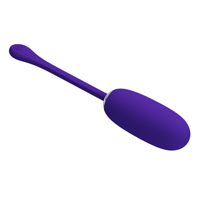 PRETTY LOVE - UOVO VIBRANTE JULIUS IMPERMEABILE-RICARICABILE VIOLA - immagine 7