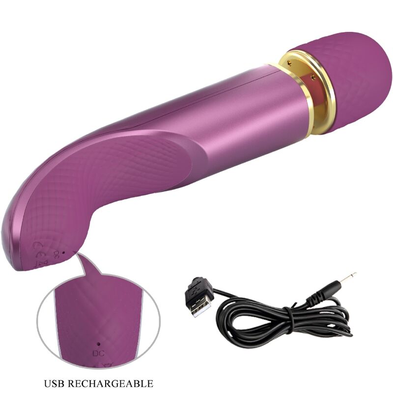PRETTY LOVE - MASSAGGIATORE 7 MODALIT DI VIBRAZIONE VIOLA - immagine 4