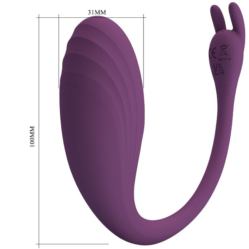 PRETTY LOVE - CATALINA VIBRATOR APP TELECOMANDO VIOLA - immagine 8