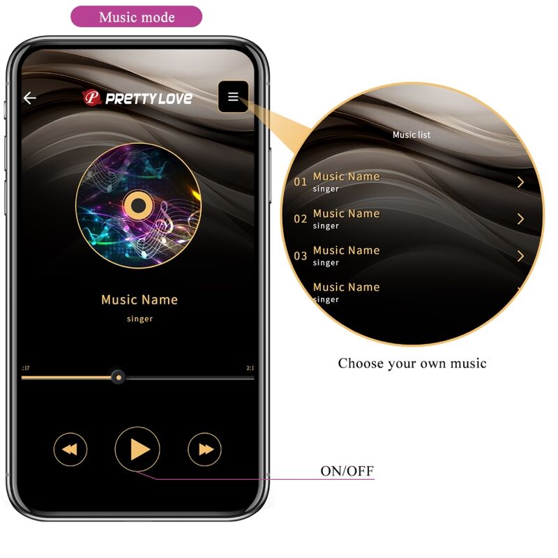 PRETTY LOVE - CATALINA VIBRATOR APP TELECOMANDO VIOLA - immagine 6