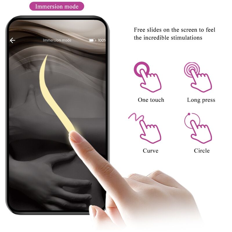 PRETTY LOVE - CATALINA VIBRATOR APP TELECOMANDO VIOLA - immagine 5