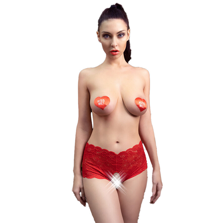 chilirose cr 4641 panties rojo s/m