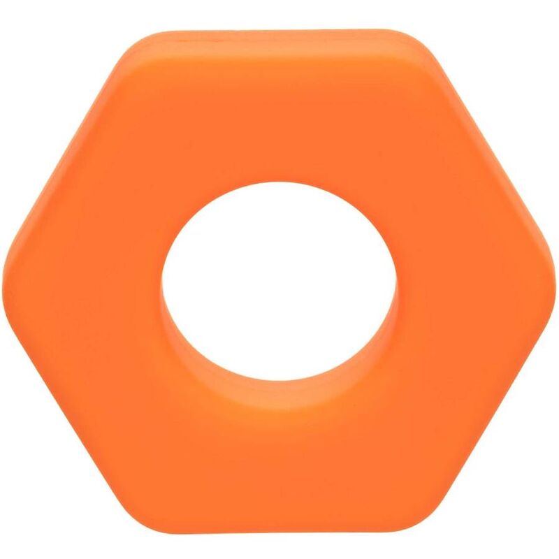 CALEXOTICS - ALPHA ANILLO PROLONG SEXGONO NARANJA - immagine 3