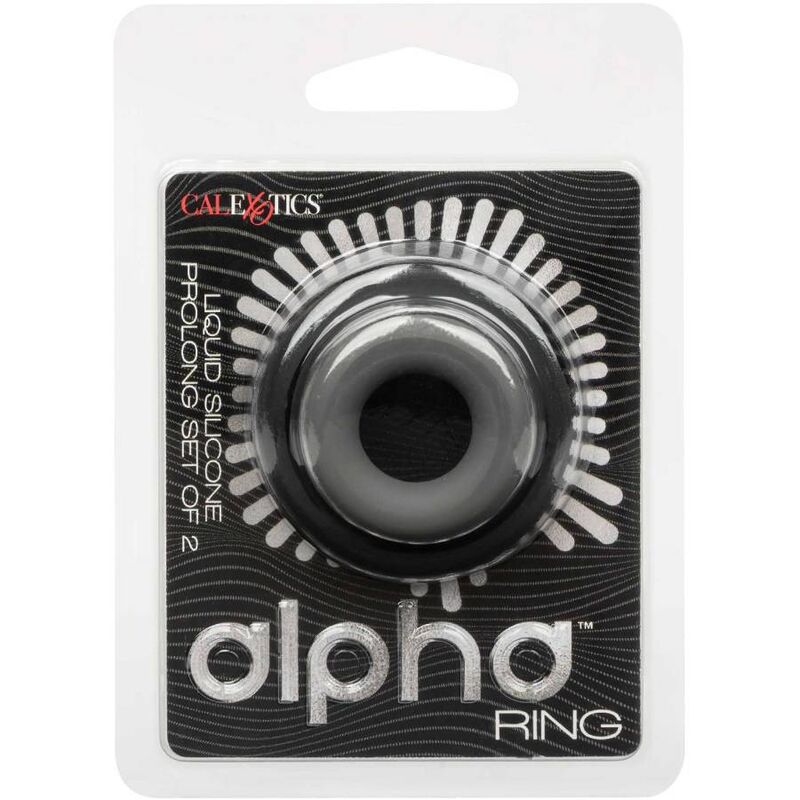 CALEXOTICS - ALPHA SET DE 2 ANILLOS PROLONG GRIS - immagine 6