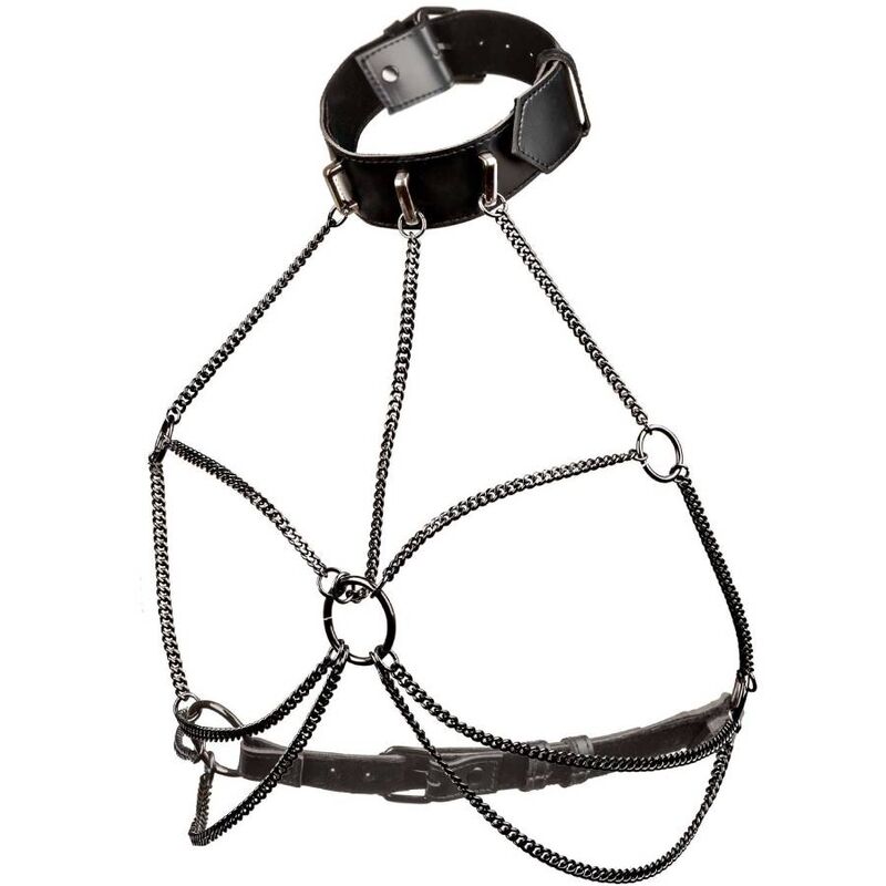CALEXOTICS - EUPHORIA ARNÉS DE CUELLO DE CADENA TALLA GRANDE - immagine 2