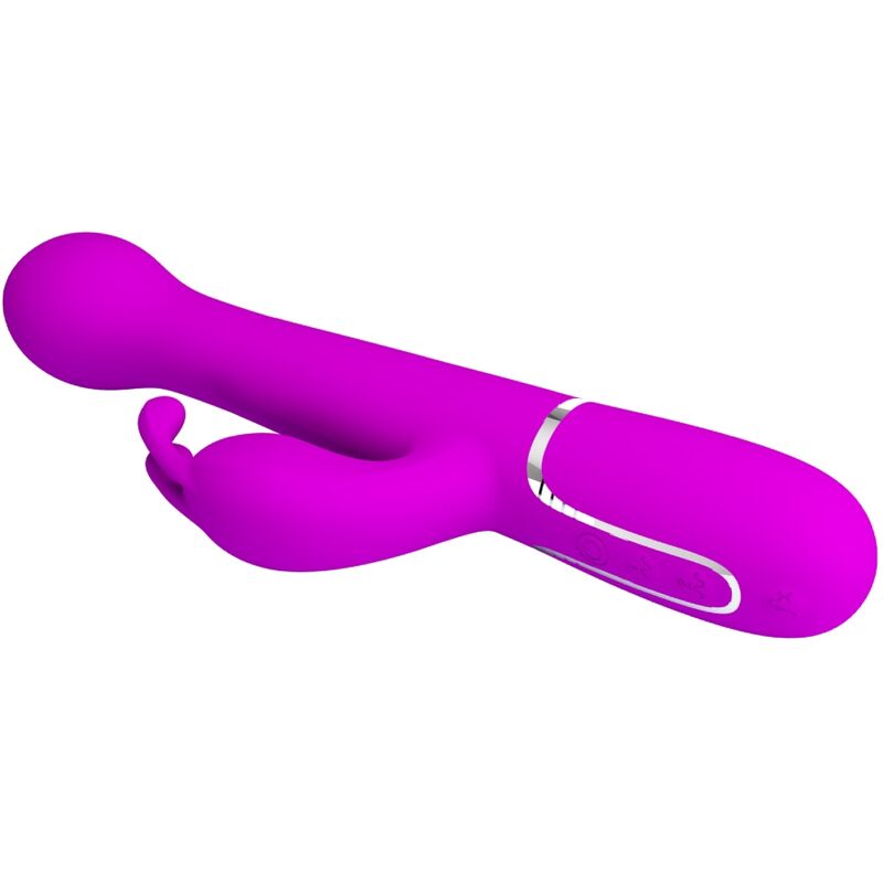 PRETTY LOVE - DEJON VIBRADOR RABBIT 3 EN 1 MULTIFUNCIÓN VIOLETA - immagine 6