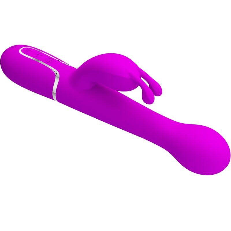 PRETTY LOVE - DEJON VIBRADOR RABBIT 3 EN 1 MULTIFUNCIÓN VIOLETA - immagine 5
