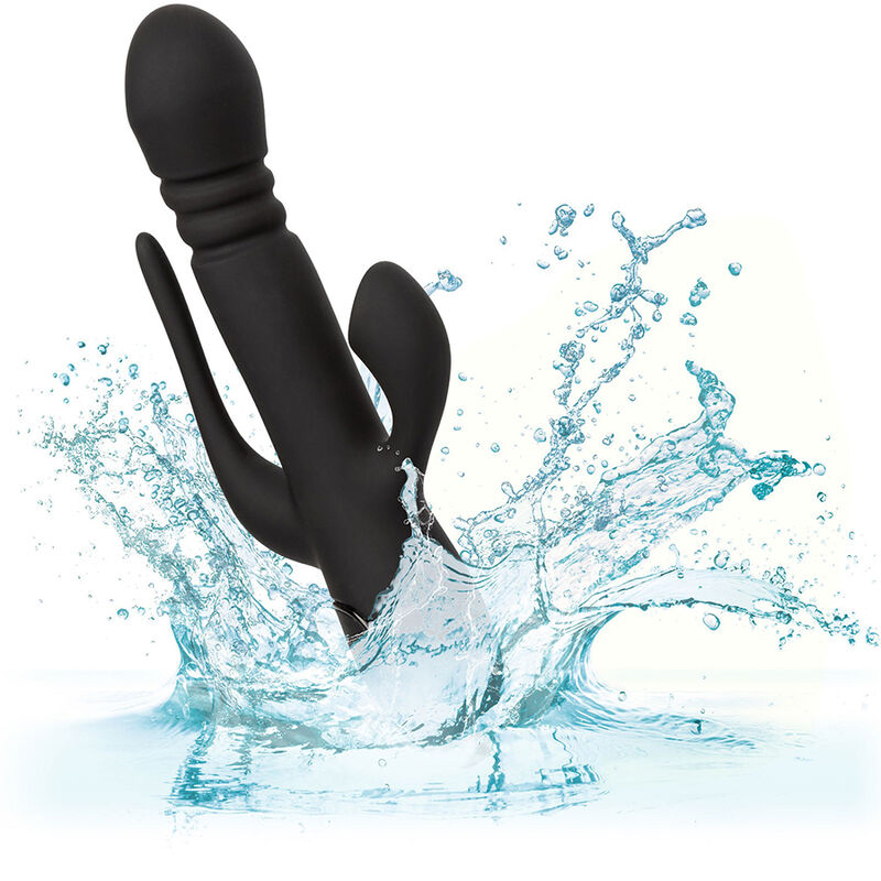 CALEXOTICS - VIBRADOR TRIPLE EUPHORIA NEGRO - immagine 3