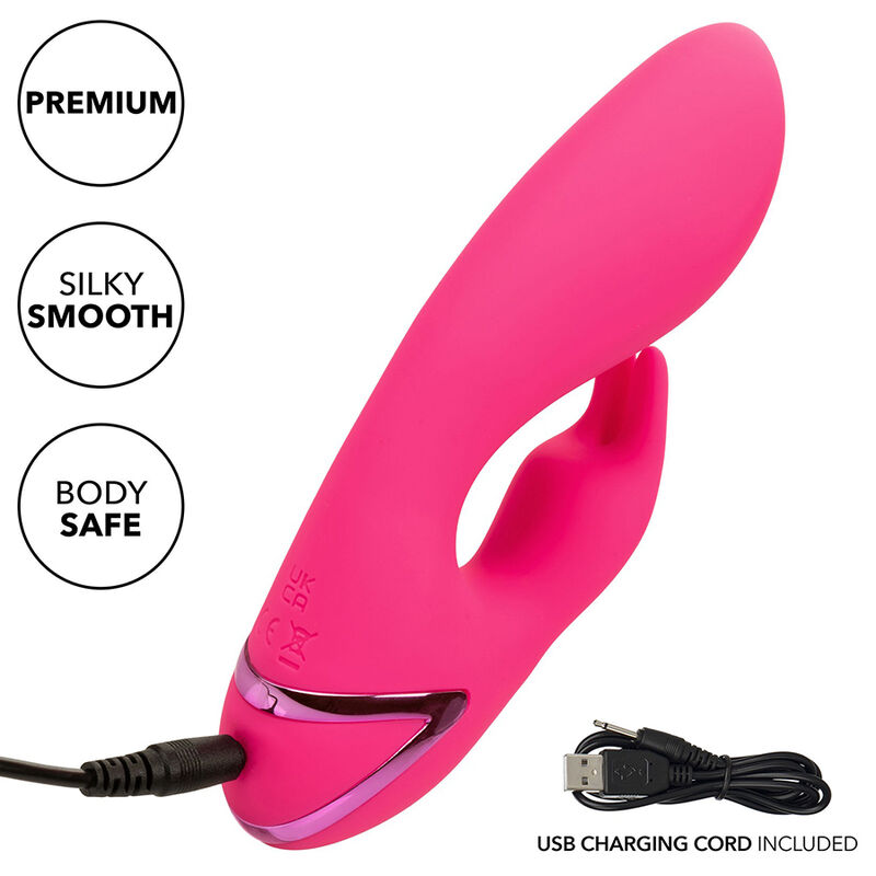 CALEXOTICS - SO. CAL SUSHINE VIBRATOR RABBIT FUCSIA BY CALIFORNIA DREAMING - immagine 7