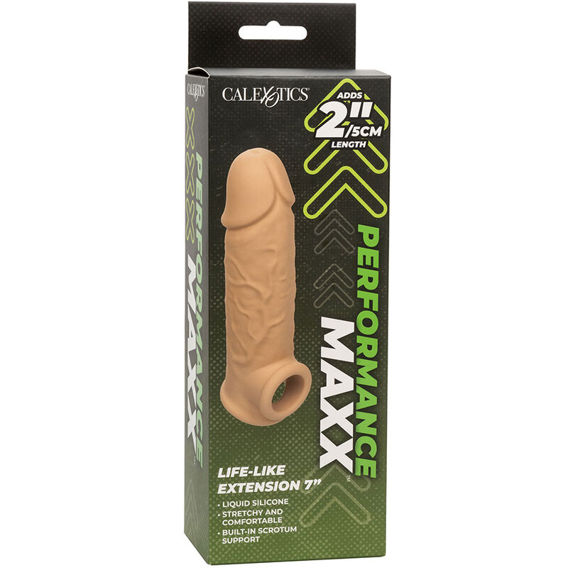 CALEXOTICS - PERFORMANCE MAXX EXTENSIÓN REALISTA 7 PIEL CLARO - immagine 6