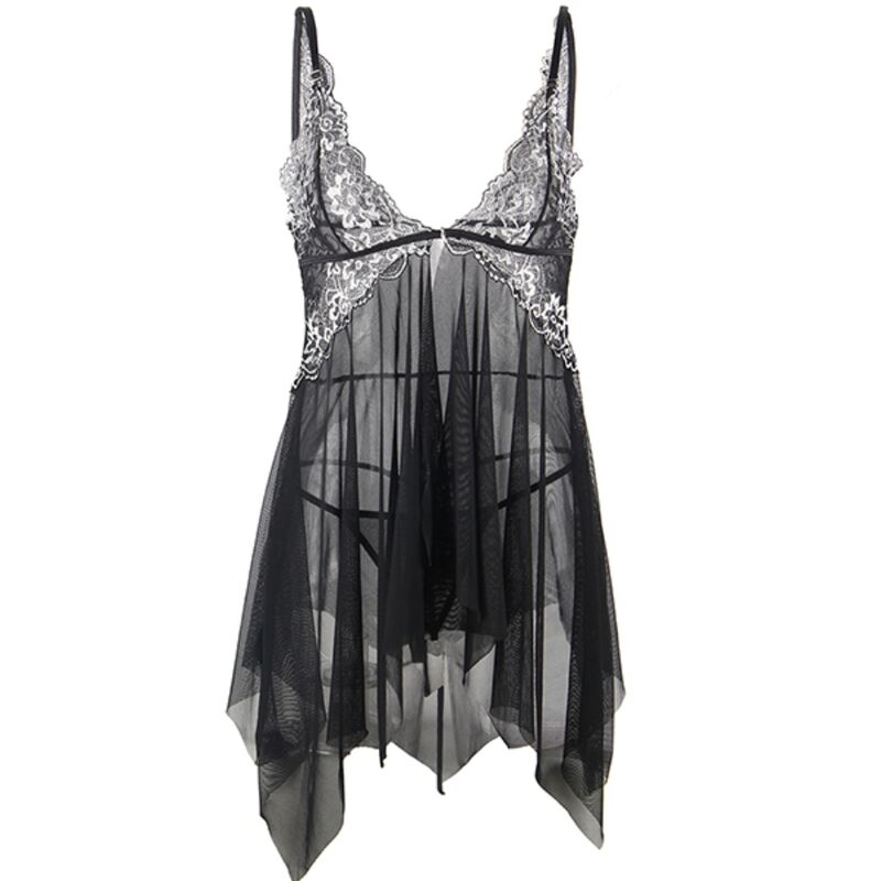 SUBBLIME - BABYDOLL TELA TUL PECHO ENCAJE S/M - immagine 10