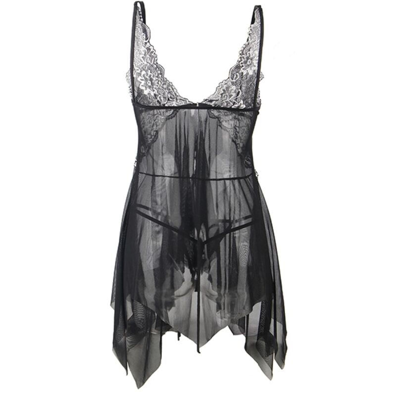 SUBBLIME - BABYDOLL TELA TUL PECHO ENCAJE S/M - immagine 9