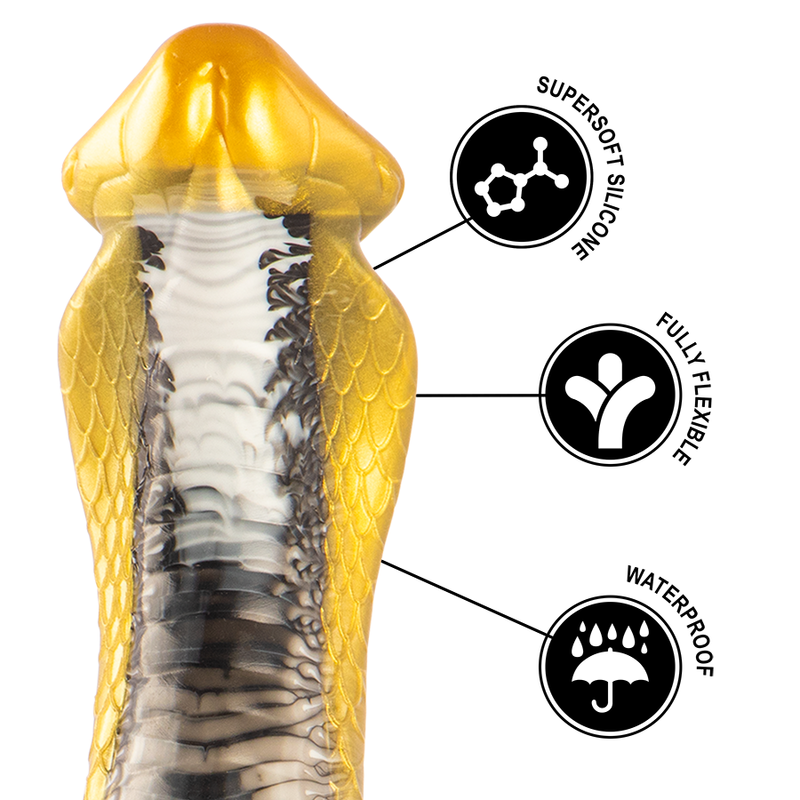 EPIC - DRAKON DILDO COBRA AMARILLA - immagine 6