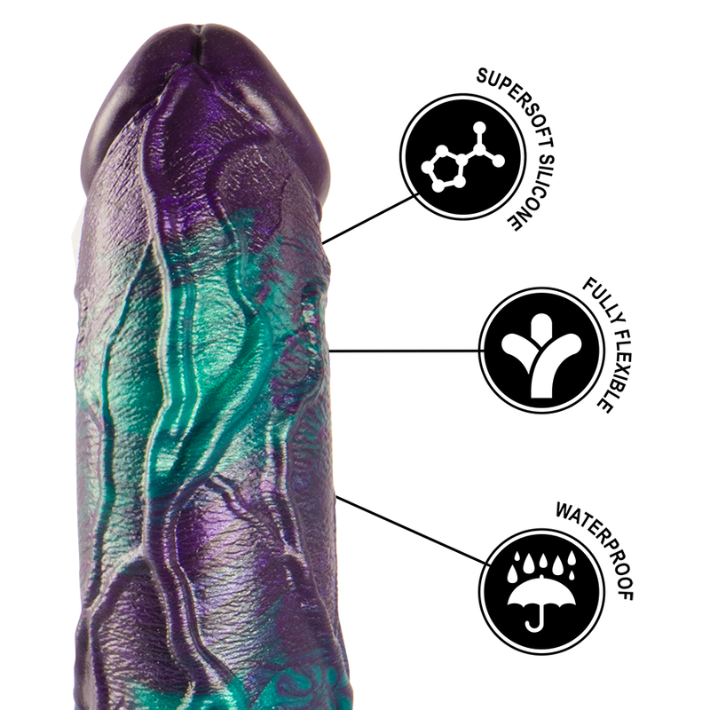 EPIC - BASILISK DILDO DOBLE PLACER ESCAMOSO TAMAÑO GRANDE - immagine 6