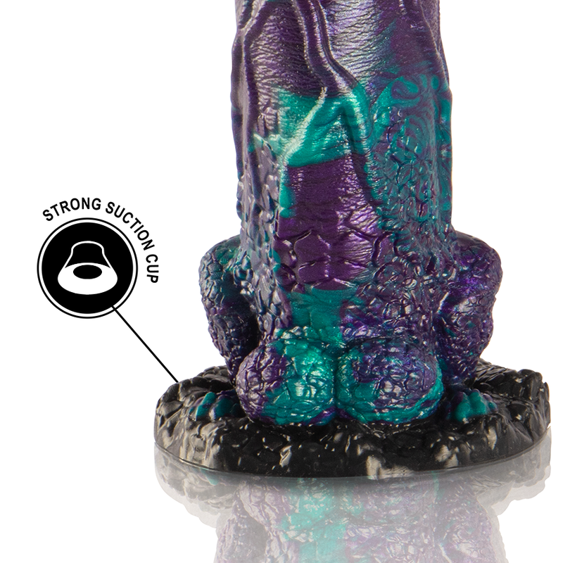 EPIC - BASILISK DILDO DOBLE PLACER ESCAMOSO TAMAÑO GRANDE - immagine 5