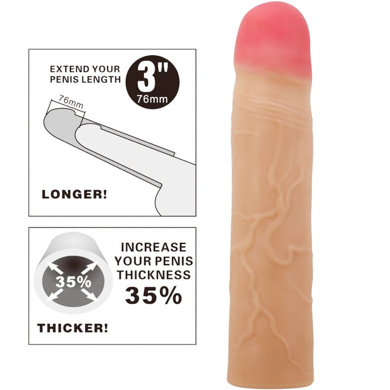 PRETTY LOVE - KYLIAN FUNDA DE PENE EXTENSORA NATURAL - immagine 5