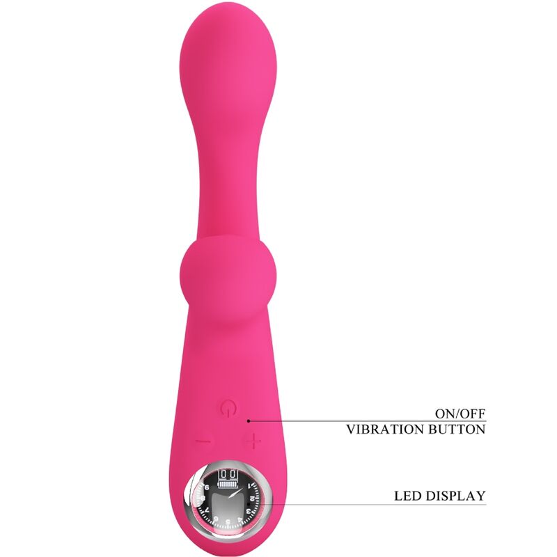 PRETTY LOVE - SKYLAR VIBRADOR ESTIMULADOR ROSA - immagine 8