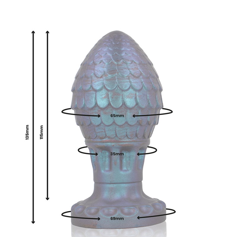 EPIC - VRAKOS PLUG ANAL HUEVO DRAGON TALLA L - immagine 2