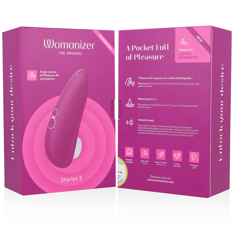 WOMANIZER - STARLET 3 ESTIMULADOR CLÍTORIS VIOLETA - immagine 6