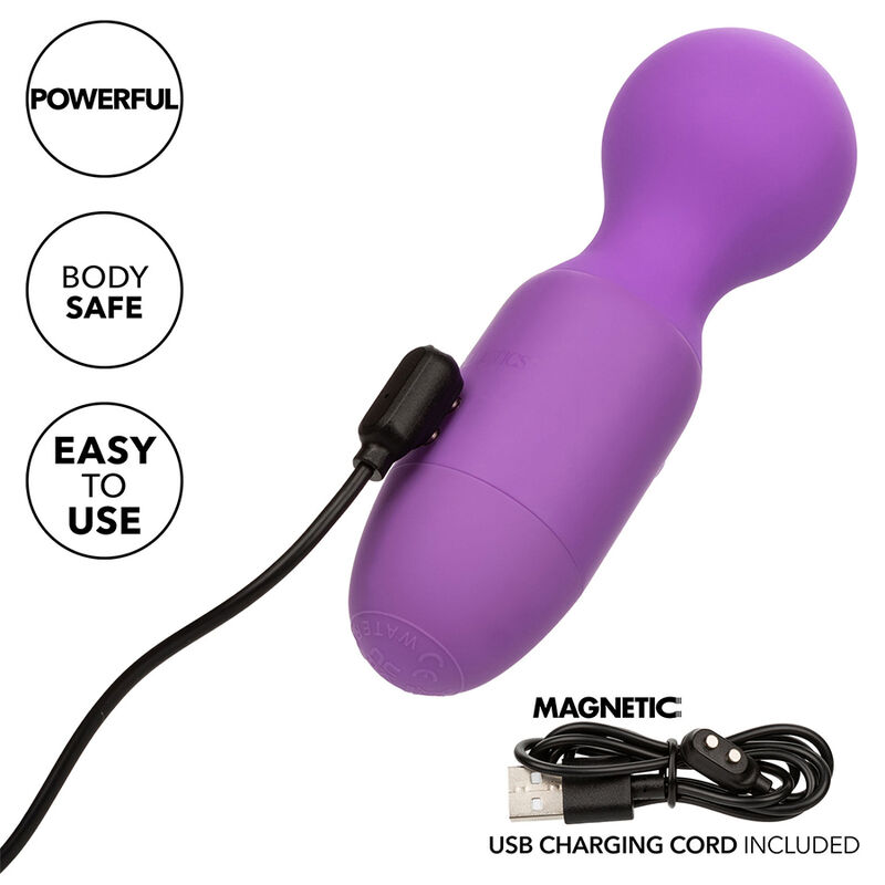 CALEXOTICS - FIRST TIME MASAJEADOR RECARGABLE 10 VIBRACIONES VIOLETA - immagine 4