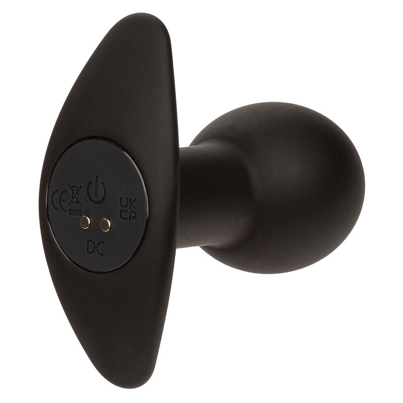 CALEXOTICS - ROCK BOTTOM PLUG ANAL 10 VIBRACIONES SILICONA NEGRO - immagine 4
