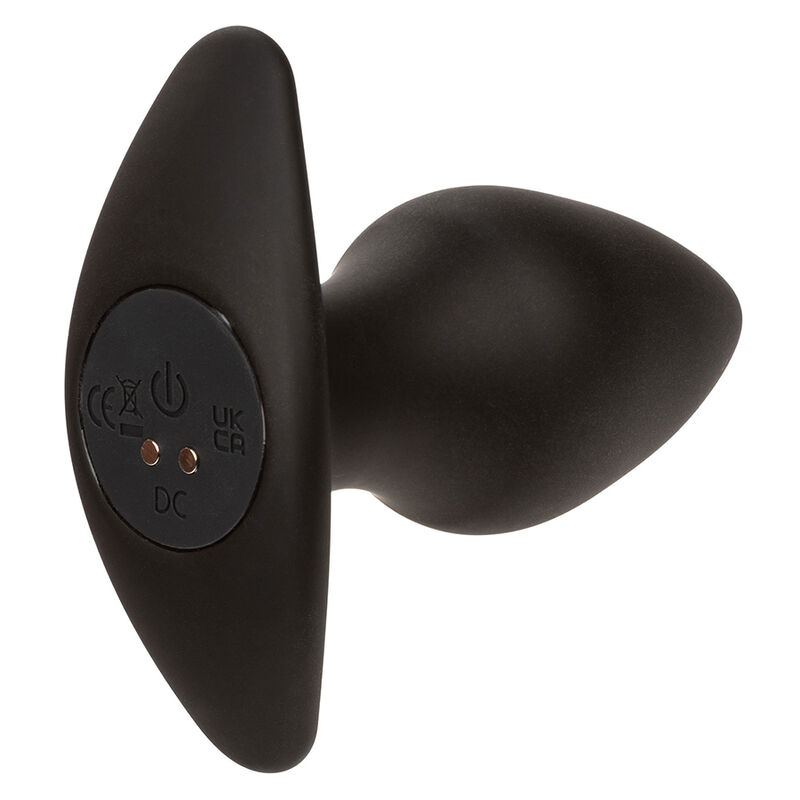 CALEXOTICS - ROCK BOTTOM PERFECT PLUG ANAL 10 VIBRACIONES SILICONA NEGRO - immagine 2
