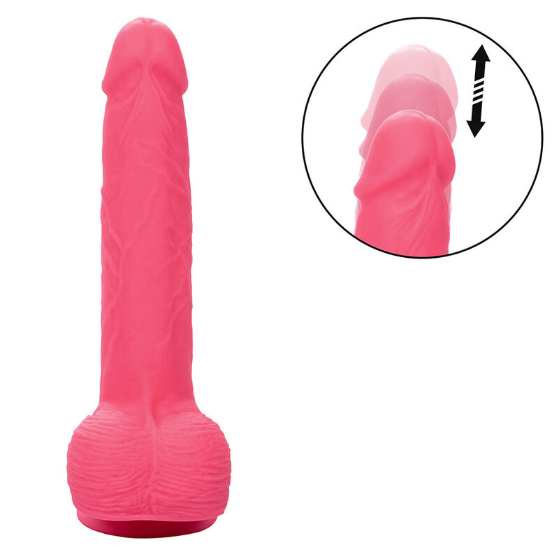 CALEXOTICS - STUDS VIBRADOR REALÍSTICO 10 VIBRACIONES Y ROSA - immagine 6