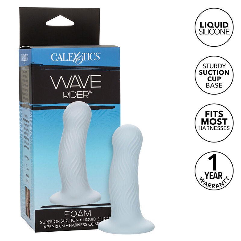 CALEXOTICS - WAVE RIDER PLUG ANAL ESPUMA AZUL - immagine 8