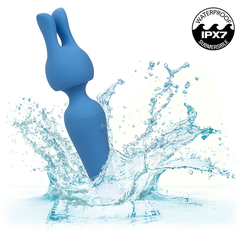 CALEXOTICS - COUTURE KIT VIBRADOR WAND 10 VIBRACIONES AZUL - immagine 7