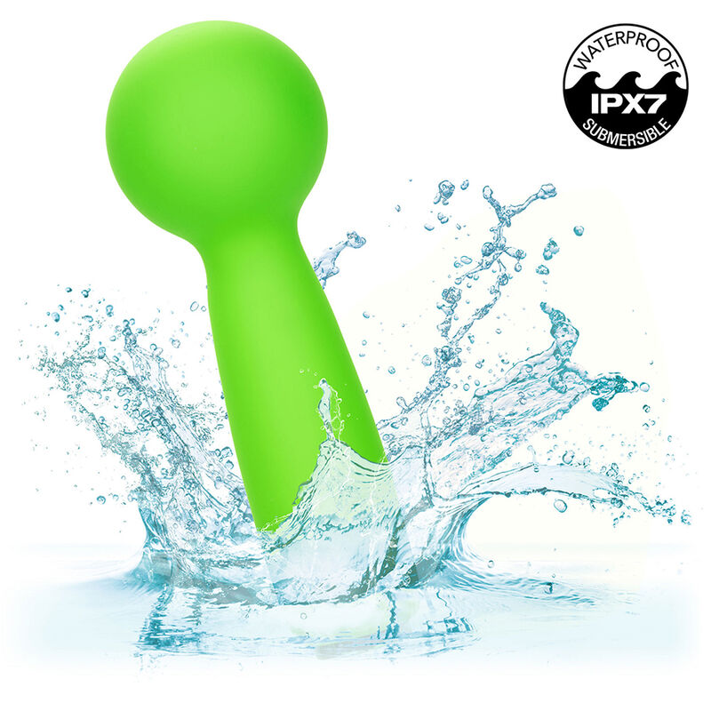 CALEXOTICS - NEON VIBES THE BUBBLY VIBE MINI MASAJEADOR 10 VIBRACIONES VERDE - immagine 4
